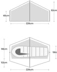 Terra Nova Laser Lite 1 Tent diagram