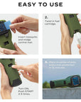 Thermacell MR300 Mosquito & Midge Repeller (Olive) easy to use