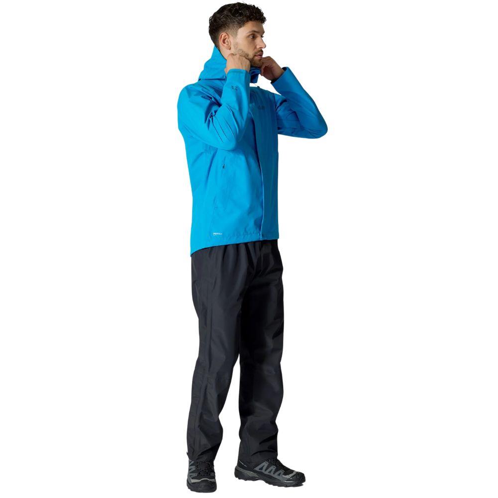 Rab Men's Downpour Waterproof Pants - Long (Black) angle