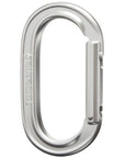 Black Diamond Oval Keylock Carabiner (Polished) angle