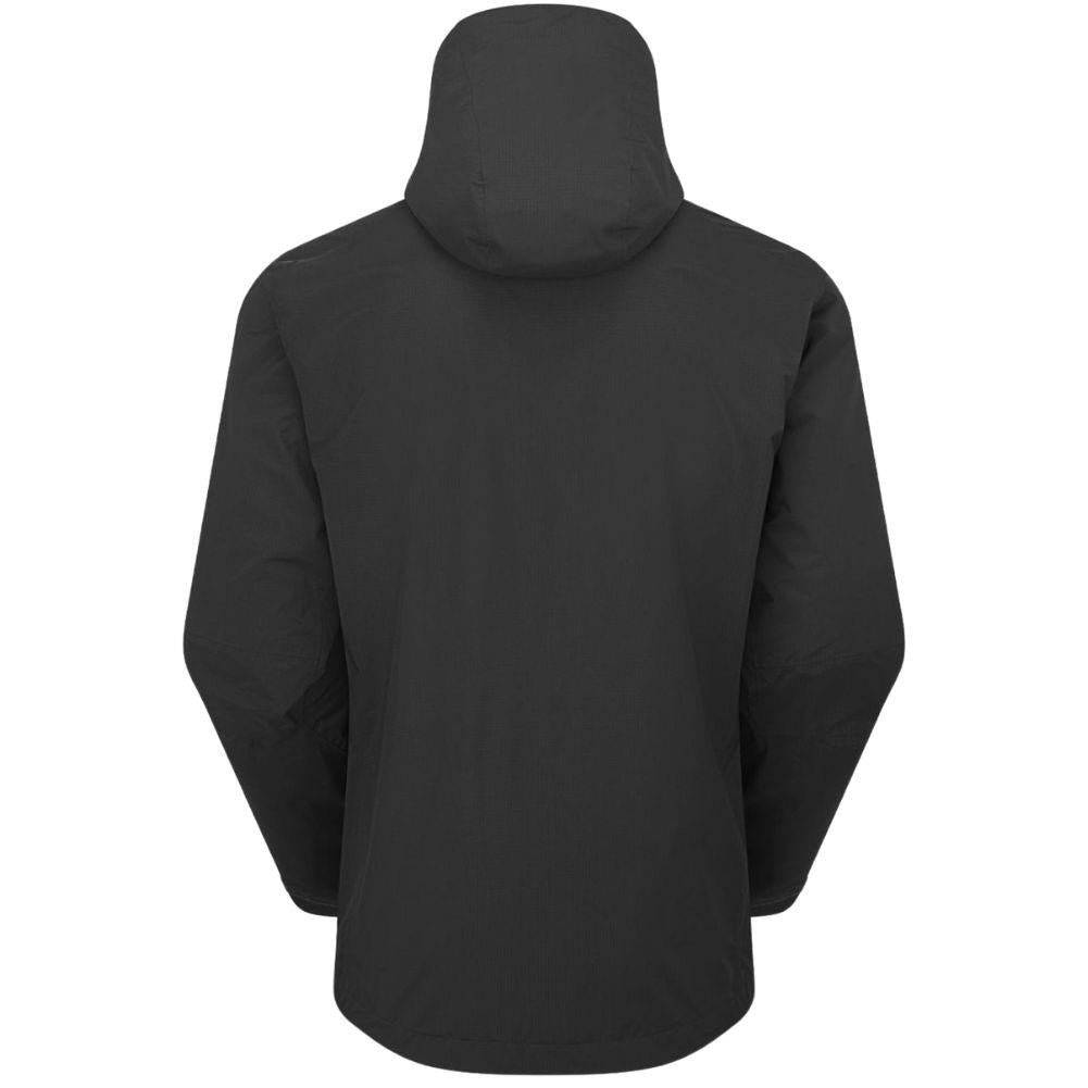 Rab Men's Downpour Mountain Waterproof Jacket (Black) back