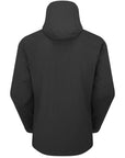 Rab Men's Downpour Mountain Waterproof Jacket (Black) back