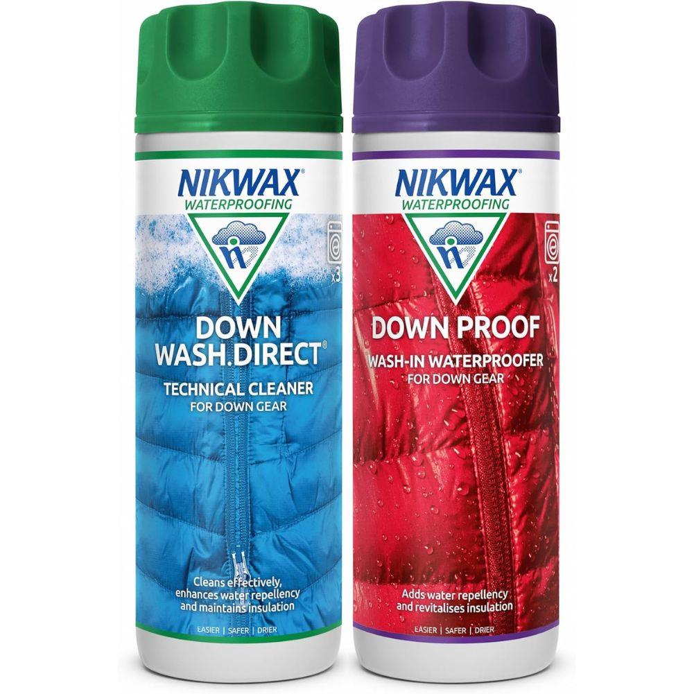 Nikwax Down Wash/Down Proof Twin Pack 300ml