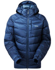 Rab Women's Glaceon Pro Down Jacket - 16 (Tempest Blue)