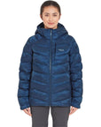 Rab Women's Glaceon Pro Down Jacket - 16 (Tempest Blue)