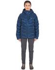 Rab Women's Glaceon Pro Down Jacket - 16 (Tempest Blue)