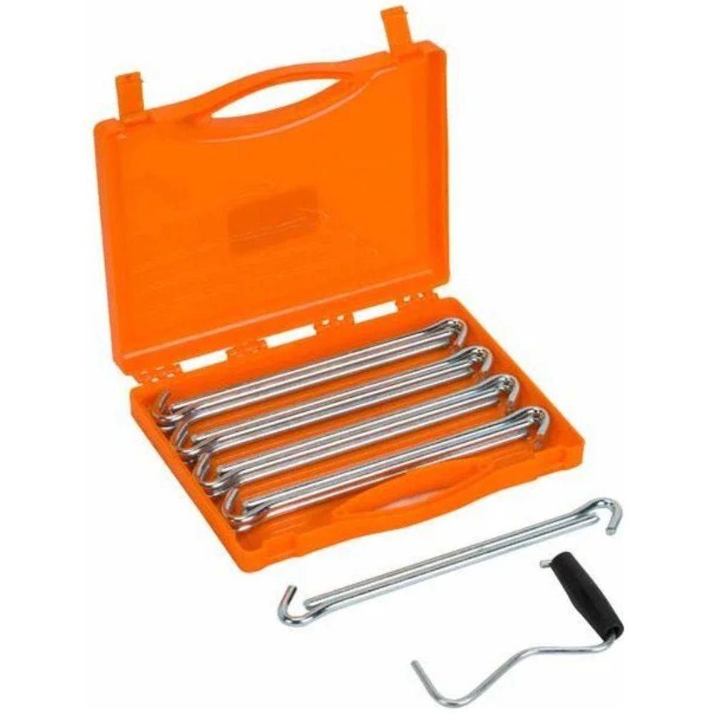Vango Anchor Steel Peg Set 23cm x 20 Peg Extractor Storage