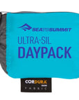Sea to Summit Ultra-Sil Day Pack 20L (Blue Atoll) packed