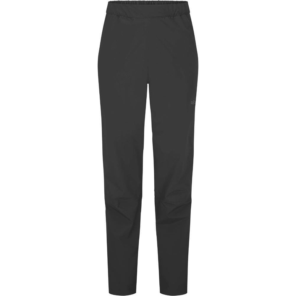 Rab Women's Downpour Waterproof Pants - Regular (Black)