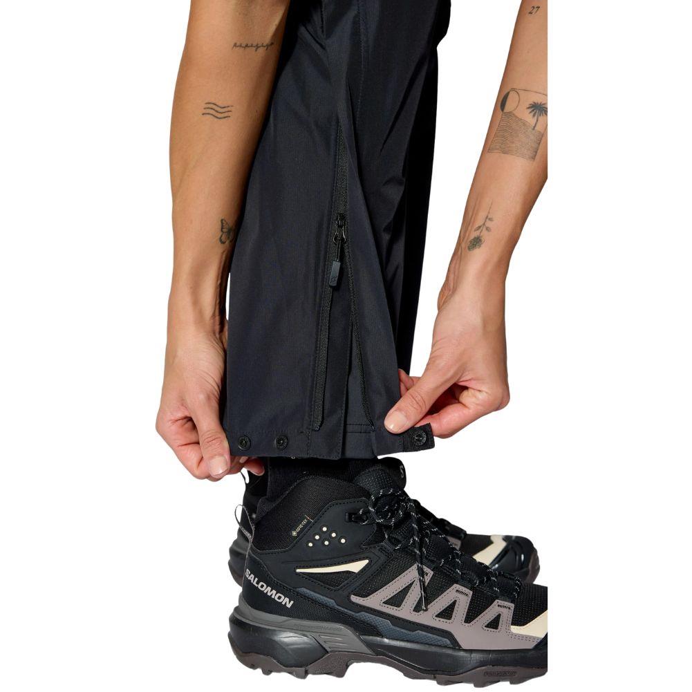 Rab Women's Downpour Waterproof Pants - Regular (Black)