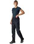 Rab Women's Downpour Waterproof Pants - Short (Black) walking