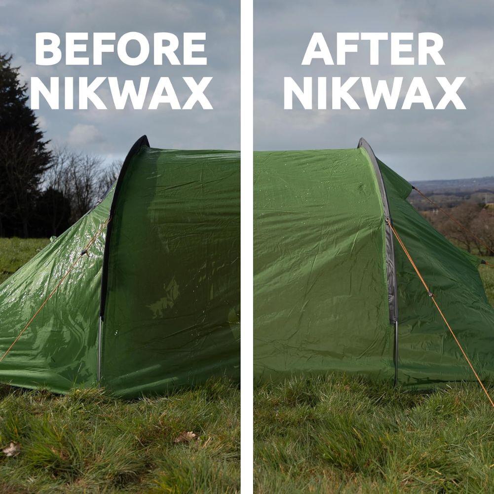 Nikwax Twin Solarwash/Solar Proof 500ml before and after