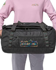 Patagonia Black Hole Duffel 40L (Matte Unity Fitz: Ink Black) holding side