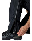 Rab Men's Downpour Mountain Waterproof Pants - Regular (Black) zipper