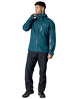 Rab Men's Downpour Mountain Waterproof Pants - Regular (Black) full body