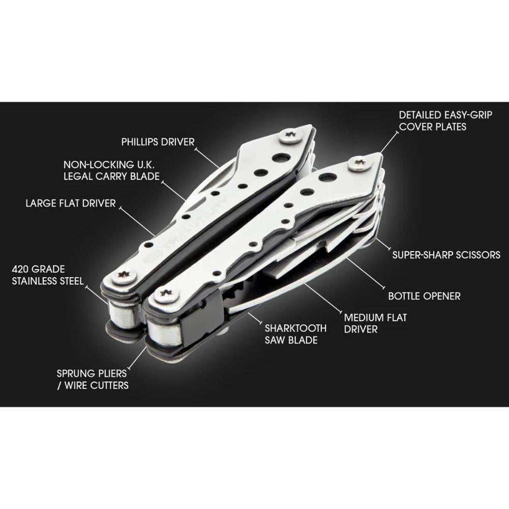 True Utility True Mini Keyring Multi Tool info