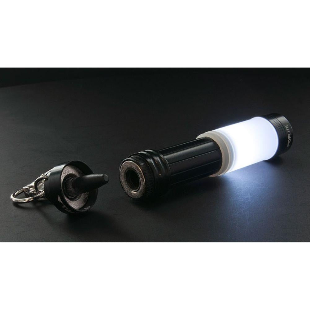 Nebo iProtec Pro PopLite Keyring (Black) light on side