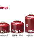 Silva Primus Power Gas 230g sizes