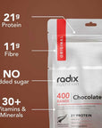 Radix Nutrition Original Breakfast v9.0 - 400Kcal (Chocolate) info