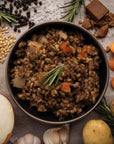 Wayfayrer Beef & Barley Stew - Outdoor Camping Ready to Eat Meal Pouch bowl