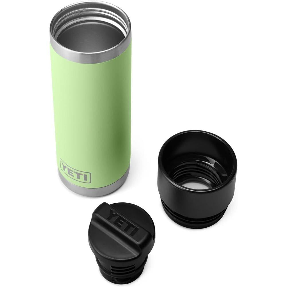Yeti Rambler 18 OZ Bottle With Hotshot Cap (Key Lime) lid disassemble