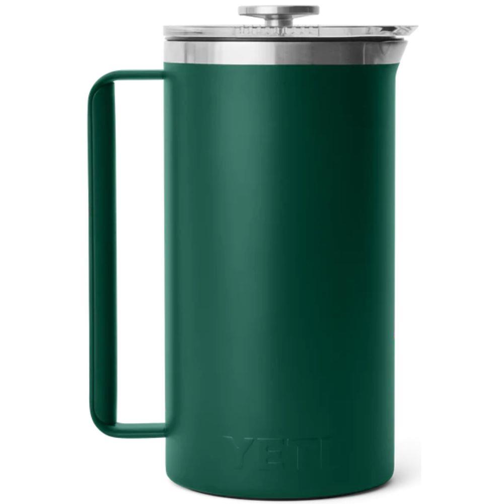 Yeti Rambler 64 oz French Press (Black Forest Green) back