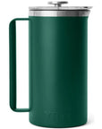 Yeti Rambler 64 oz French Press (Black Forest Green) back