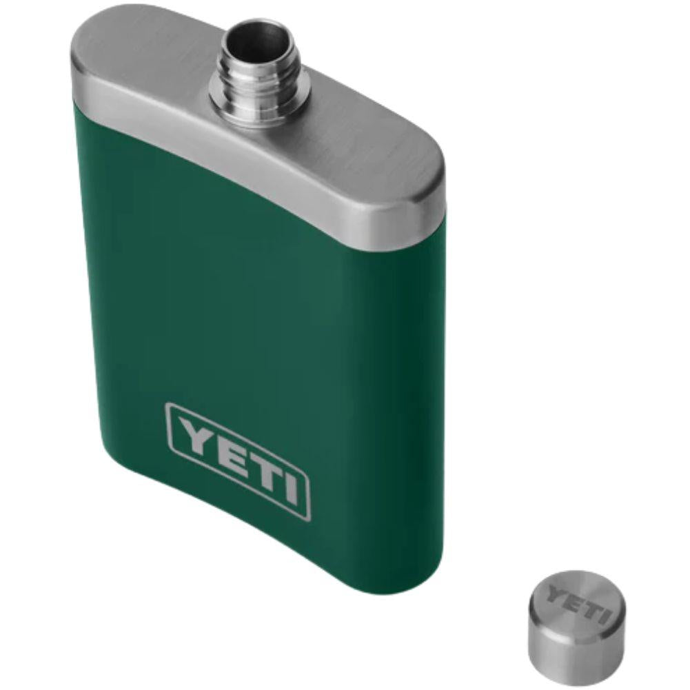 Yeti Rambler Flask 200ml (Black Forest Green) top