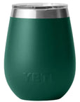 Yeti Rambler 10 oz (296 ml) Wine Tumbler (Black Forest Green) back