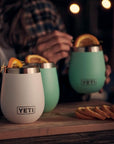 Yeti Rambler 10 oz (296 ml) Wine Tumbler (Cherry Blossom)