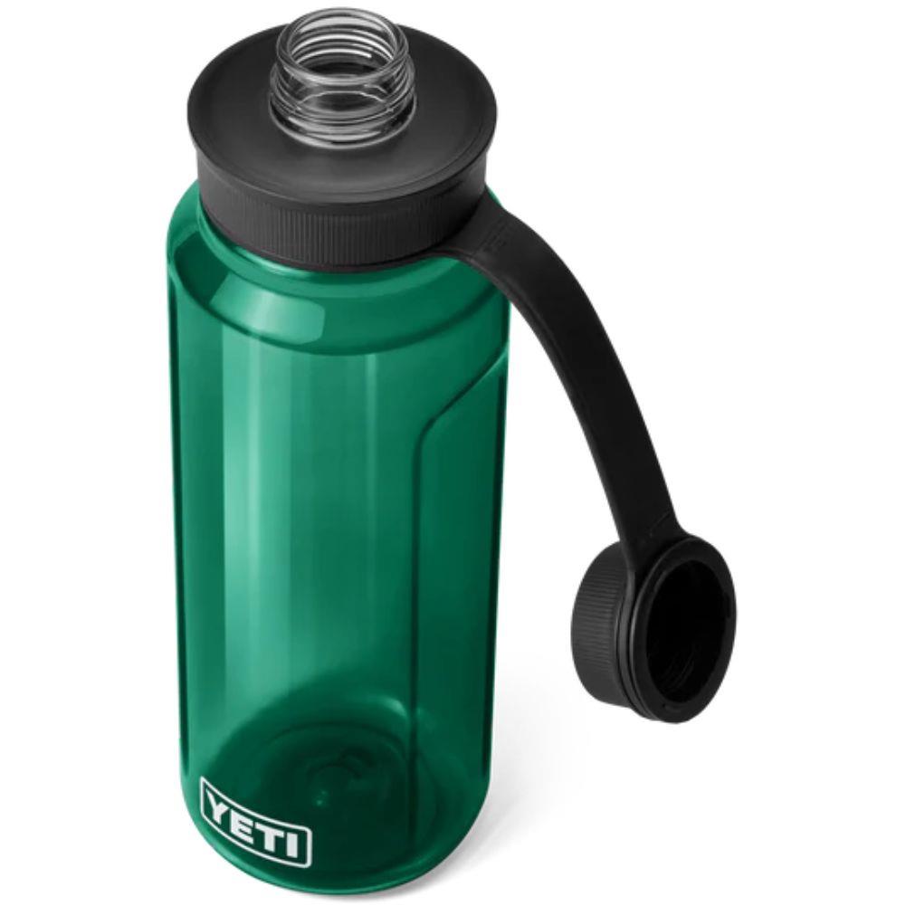 Yeti Yonder Tether 34oz (1L) Water Bottle (Black Forest Green) lid off