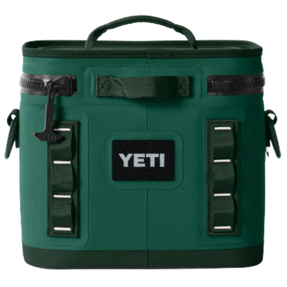 Yeti Hopper Flip 8 Soft Cooler (Black Forest Green) back