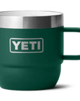YETI Rambler 6 OZ Stackable Mug 2 Pack (Black Forest Green)
