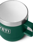YETI Rambler 6 OZ Stackable Mug 2 Pack (Black Forest Green)