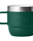 YETI Rambler 6 OZ Stackable Mug 2 Pack (Black Forest Green)