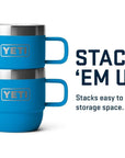 YETI Rambler 6 OZ Stackable Mug 2 Pack (Black Forest Green)