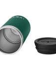 Yeti Shot Glasses With Case (Black Forest Green) lying
