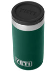 Yeti Shot Glasses With Case (Black Forest Green) closed lid