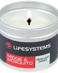 Lifesystems Midge & Mosquito Repellent Candle fire