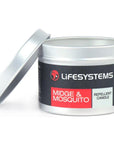 Lifesystems Midge & Mosquito Repellent Candle lid off side