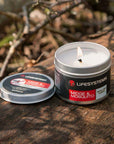 Lifesystems Midge & Mosquito Repellent Candle burning