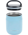 Lifeventure Food Flask (Matt Ice Blue) lid off