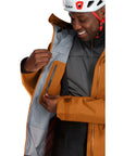 Rab Men's Latok Alpine GORE-TEX Pro Jacket (Marmalade) model inner pocket