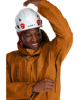 Rab Mens Latok Alpine Gore-Tex Jacket (Marmalade) inside pit