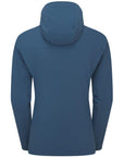 Rab Women's Borealis Hooded Softshell Jacket (Tempest Blue) back