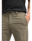 Maier Sports Men's Nil Trousers (Beige-780) - Large hand in pocket