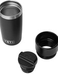 Yeti Rambler 12 oz (355 ml) Travel Bottle/Commuter Cap (Black) lid off