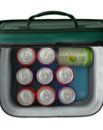 Yeti Hopper Flip 12 Soft Cooler (Black Forest Green) cans