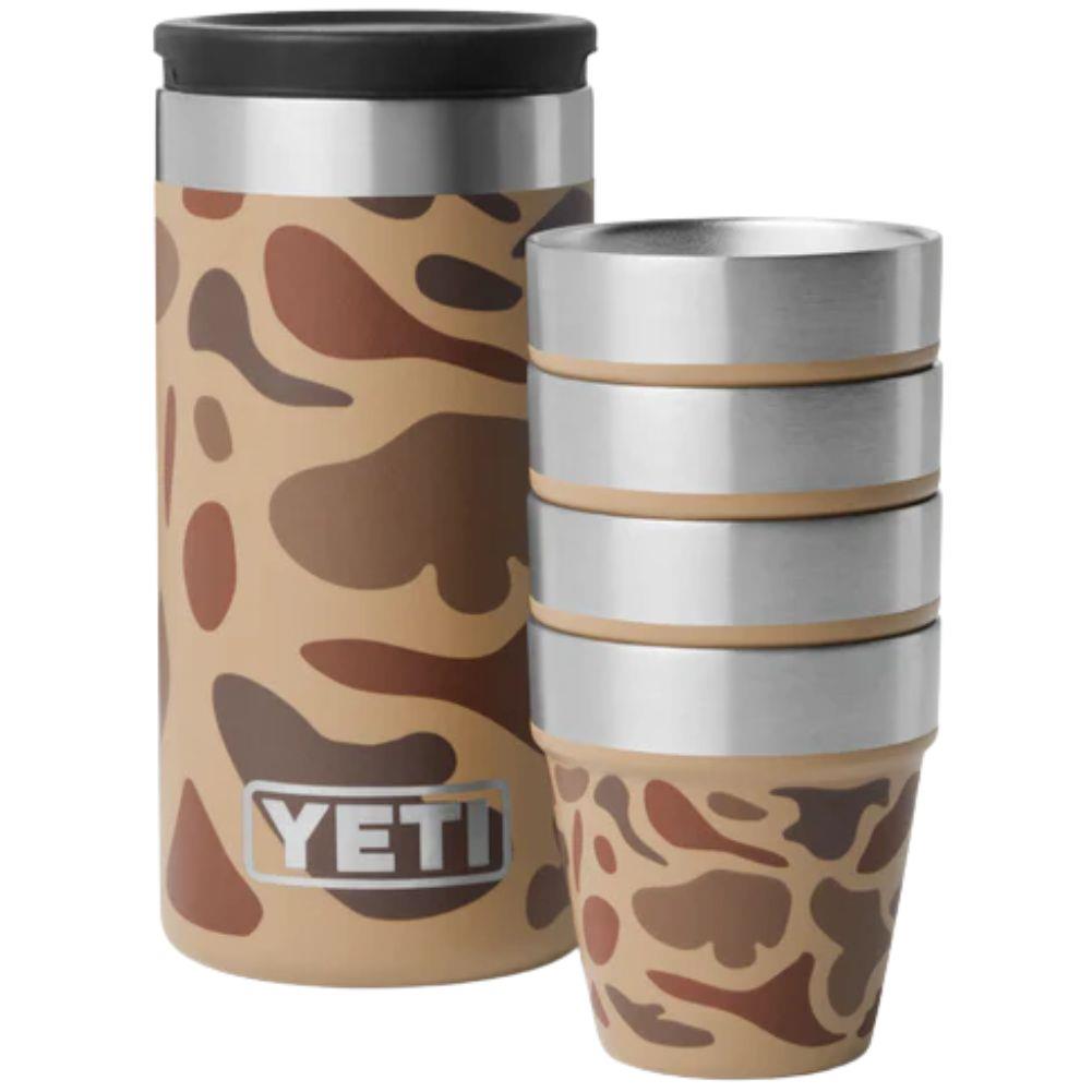 Yeti Shot Glasses With Case (Wetlands Camo)