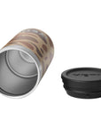 Yeti Shot Glasses With Case (Wetlands Camo) lid off